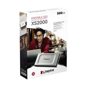 Kingston XS2000 500GB Portable SSD High-performance external drive [ SX2000/500G ] - Image 4