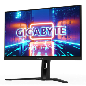 GIGABYTE  Gaming Monitor KVM 27" FHD IPS 165Hz HDR 99% sRGB 1MS FreeSync With Speaker - M27F-A - Image 3