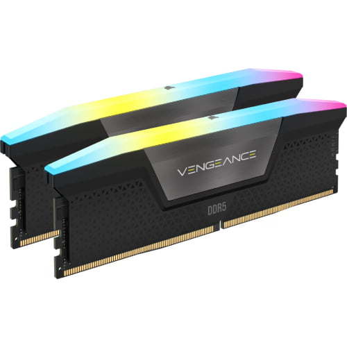 CORSAIR VENGEANCE RGB DDR5 RAM Kit - 32GB (2 x 16GB) - 7000MHz - CL34 - CMH32GX5M2X7000C34