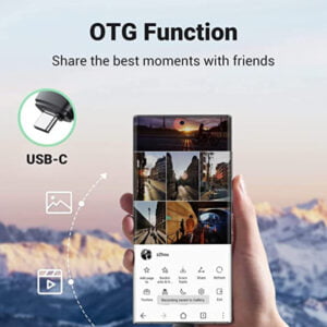 UGreen USB-C and USB-A 3.0 TF/SD Card Reader - 80191-CM304 - Image 2