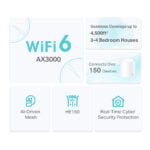TP-Link AX3000 Whole Home Mesh Wi-Fi 6 System [ Deco X50 ]