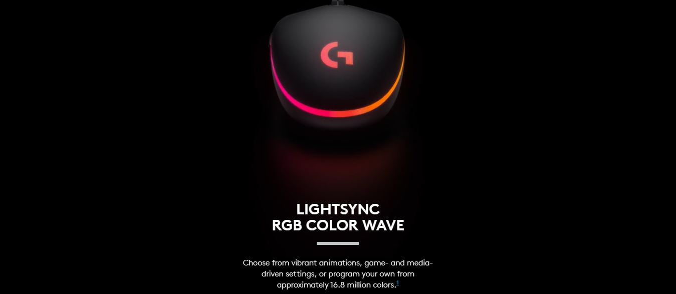 Logitech G102 gaming Mouse - black color - 910-005808