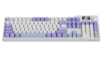 Ajazz AK35I pro V2 Wireless Hot Swap Mechanical Keyboard - white color - sea salt switch