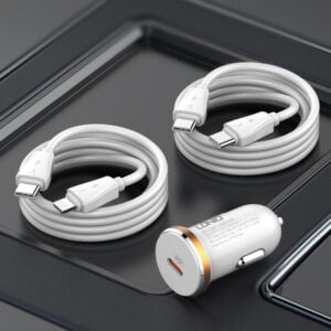 LDNIO 27W USB-C Fast Car charger  C22Q 