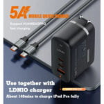 LDNIO 65W Type-C to Type-C Fast Charging Cable (Grey / 1m) [ LC441c ]