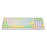 Ajazz AK992 Spring Green RGB Mechanical Keyboard (Red Switch / Bluetooth / Wireless / USB-C Wired) [ AK992 ]