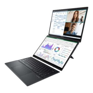 ASUS Zenbook DUO UX8406M (Intel® Core™ Ultra 7-155H / 16GB LPDDR5X / 1TB NVMe PCIe 4 / Intel® Arc™ Graphics / 14" 3K WQ+ (3880 x 1800) OLED / Windows 11 Home) [ 90NB12U1-M00EN0 ]