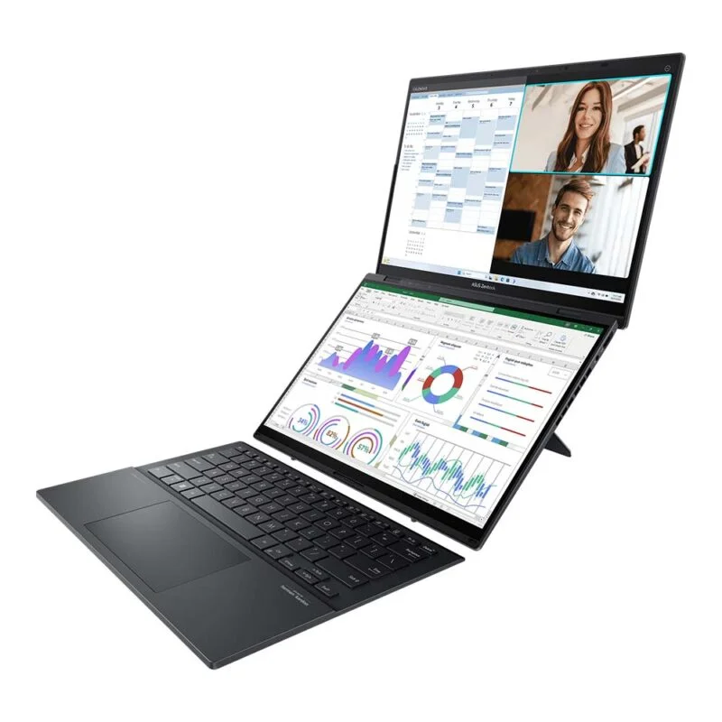 ASUS Zenbook DUO UX8406M (Intel® Core™ Ultra 7-155H / 16GB LPDDR5X / 1TB NVMe PCIe 4 / Intel® Arc™ Graphics / 14" 3K WQ+ (3880 x 1800) OLED / Windows 11 Home) [ 90NB12U1-M00EN0 ]