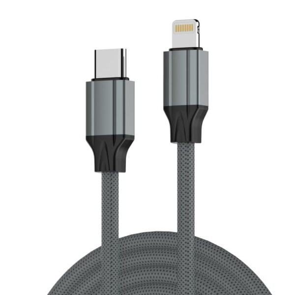 LDNIO 30W Type-C to iPhone Lightning Fast Charging Cable (Grey / 1m) [ LC441i ]