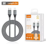 LDNIO 30W Type-C to iPhone Lightning Fast Charging Cable – Grey [ LC441i ]