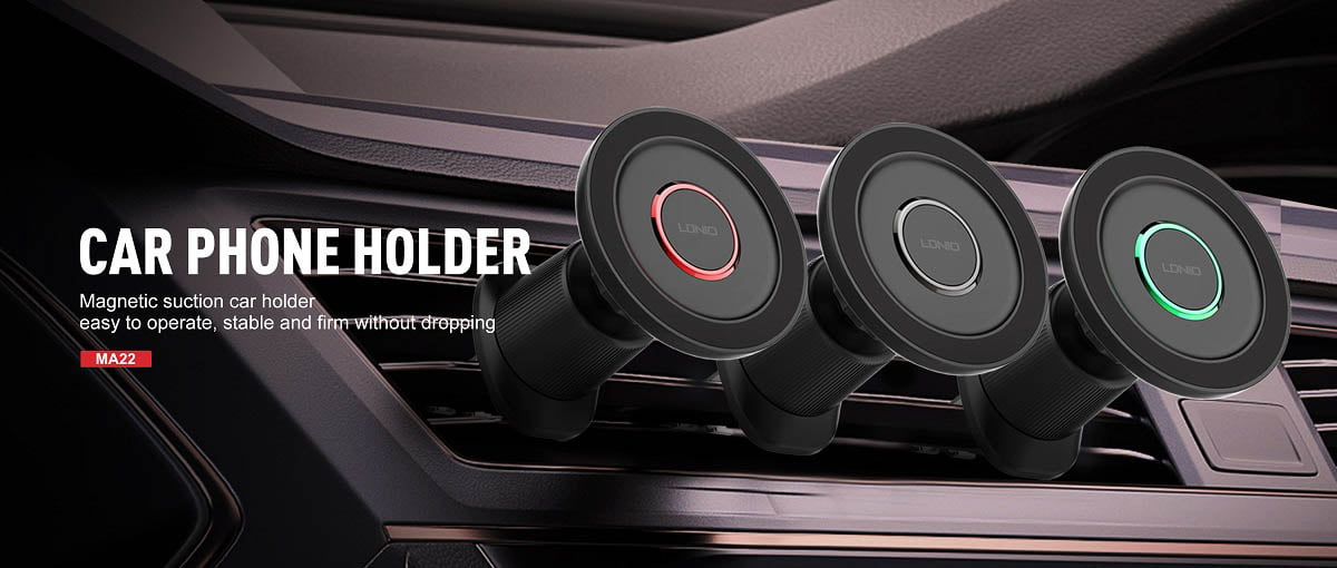 LDNIO Universal Strong Magnetic Car air vent Mount Phone Bracket Holder [ MA22 ]