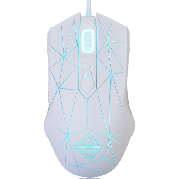 Ajazz AJ52 star watcher Wired Gaming Mouse - white 