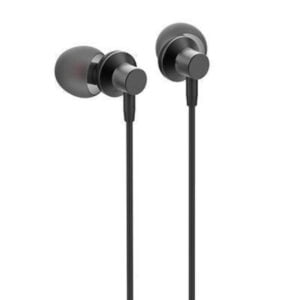 Ldnio wired In Ear Earphone HP06 3.5mm Single Jack AUX - black