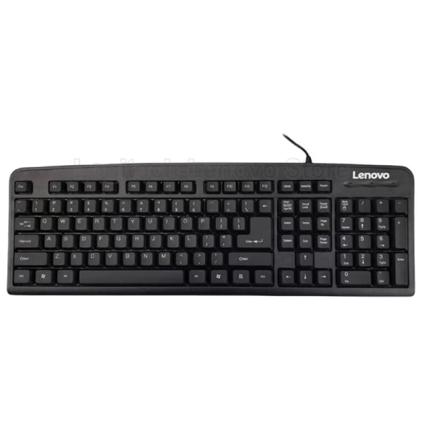 Lenovo K4800S Wired Keyboard - black color