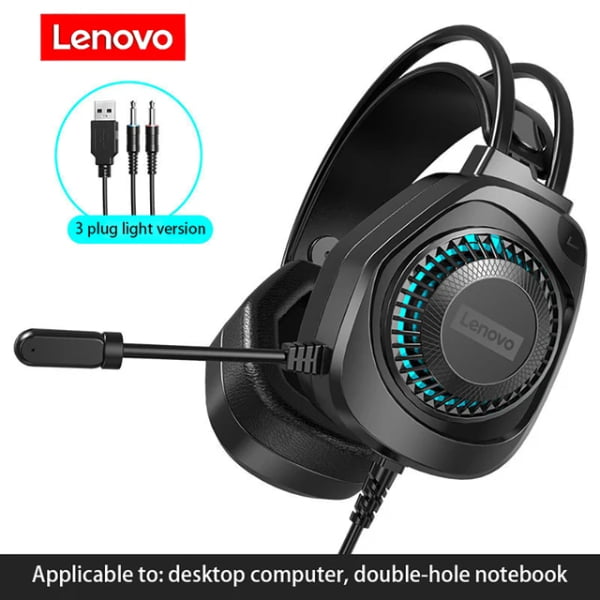 Lenovo G81A Gaming headphone - AUX Two jacks interface