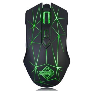 Ajazz AJ52PRO Wireless & Wired Gaming Mouse - BLACK - Image 4