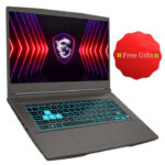 MSI Thin 15 B13UC gaming laptop - Core i7 13th Gen - RTX 3050 4GB - 16GB RAM - 512GB SSD - 15.6" FHD 144Hz - DOS 🎁 Free Gifts 🎁