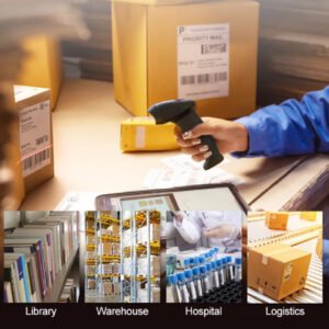GTCODESTAR wireless laser Barcode scanner - Bluetooth / 2.4GHz - 1D - USB interface - X-600LB - Image 4