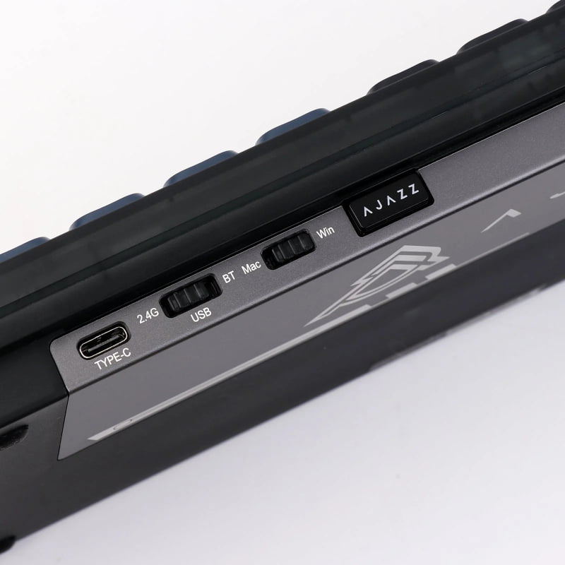 AJAZZ AK832 PRO RGB mechanical Wireless & Wired Low-profile Keyboard - 75% LAYOUT - red switch