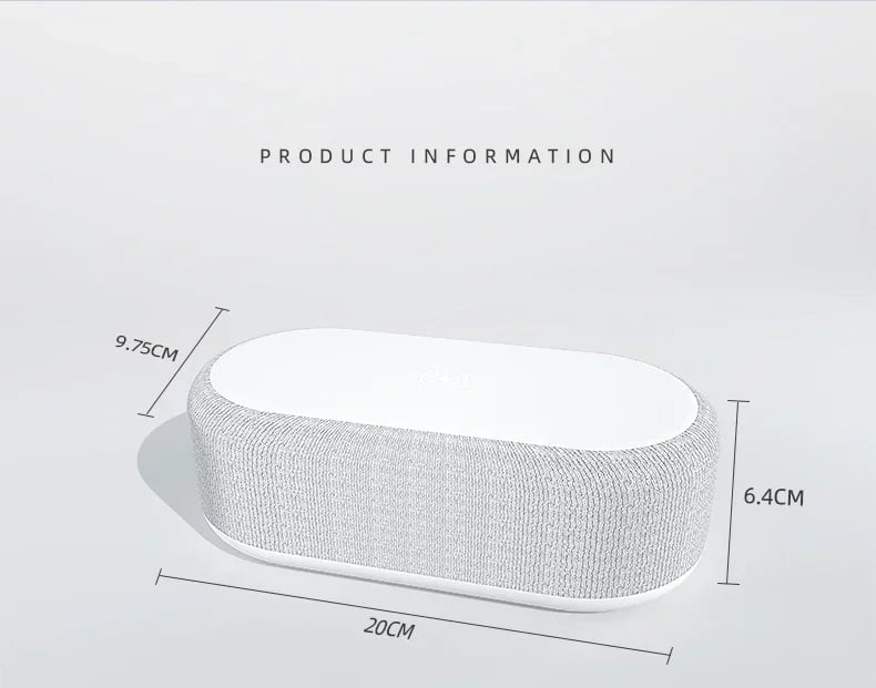Wireless Speaker 6 in 1 (Wireless Charging / Digital Clock / Alarm / LED Light / Temperature) [ YZ-6B ]