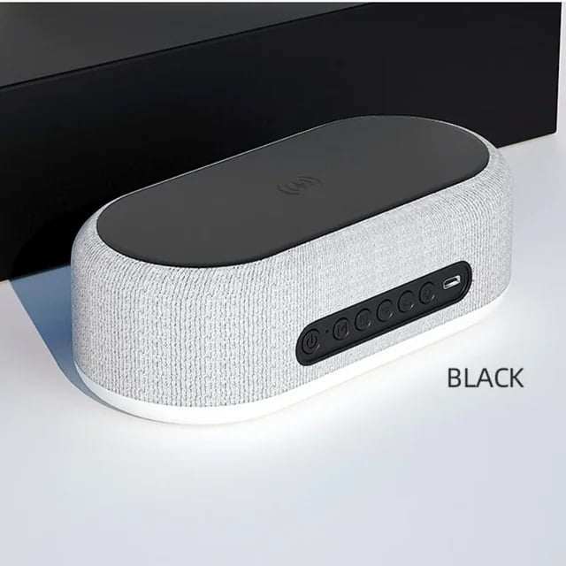 Wireless Speaker 6 in 1 (Wireless Charging / Digital Clock / Alarm / LED Light / Temperature) [ YZ-6B ]
