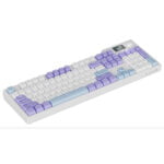 Ajazz AK35I pro V2 Wireless Hot Swap Mechanical Keyboard - white color - sea salt switch - Image 3