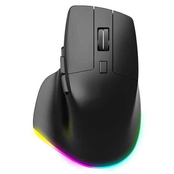 TMic G30LD 6D Wireless Bluetooth Rechargeable Mouse Black