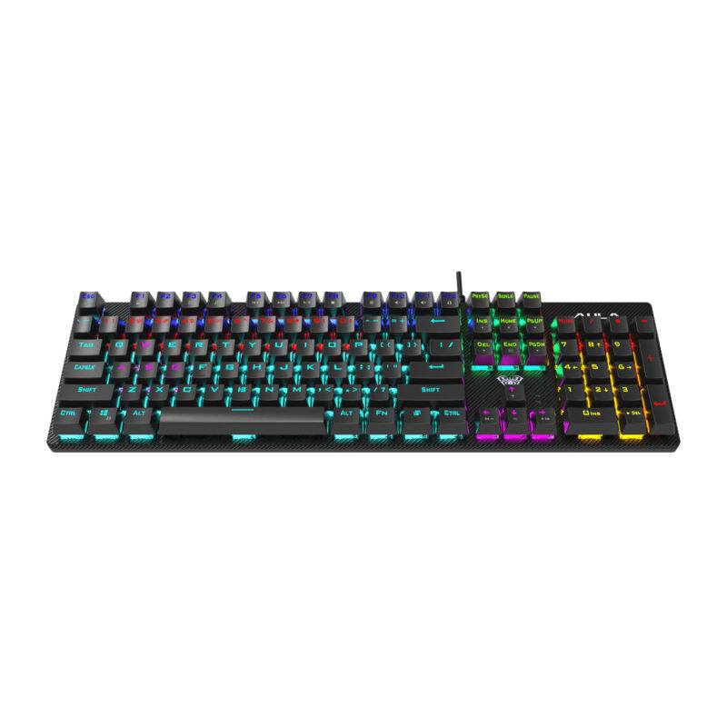 AULA S2022 Black Mechanical Gaming Keyboard - Blue Switch