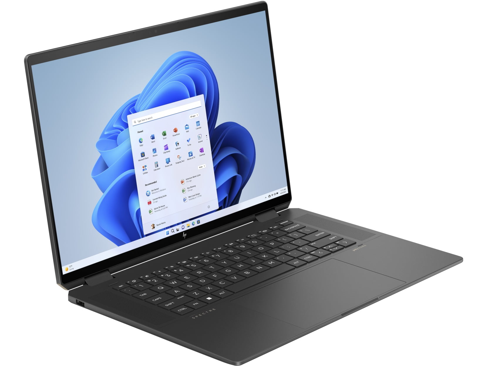 HP Spectre x360 2-in-1 Laptop 16t-aa000 - 16" 120Hz touch - Core Ultra 7 155H - 512GB SSD - 16GB RAM - Windows 11