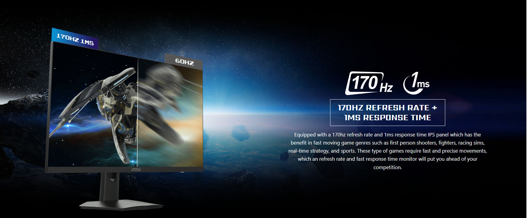 MSI Gaming Monitor G244F