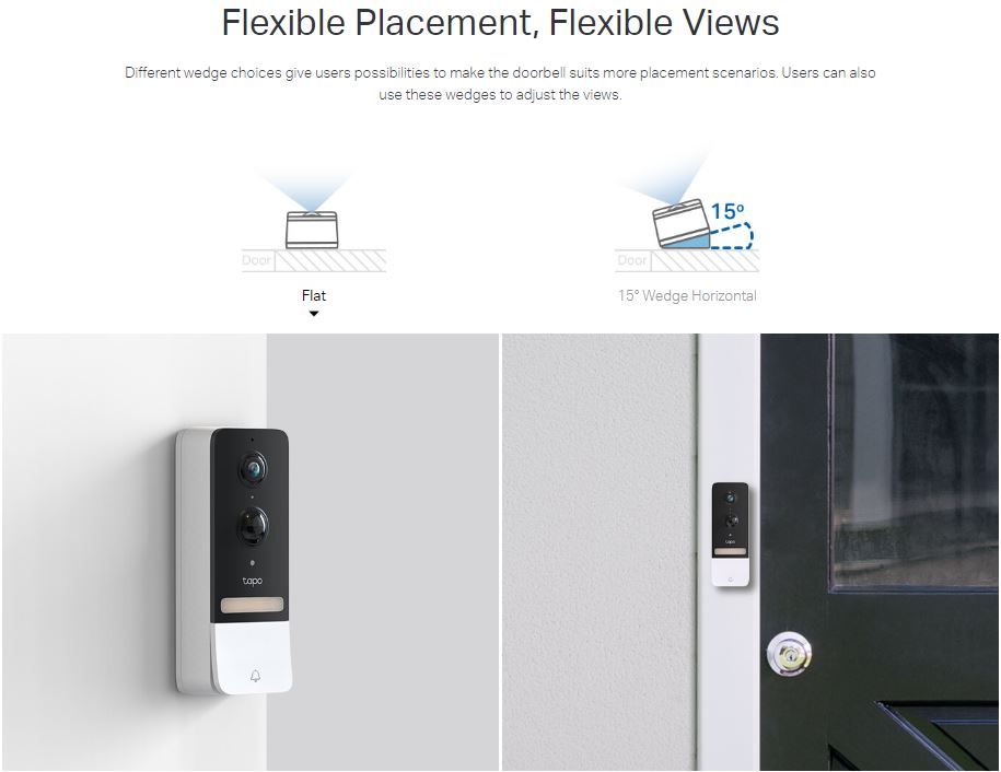 tp link Tapo Smart Battery Video Doorbell - Tapo D230S1