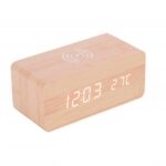 Wooden V-C127 Alarm Clock