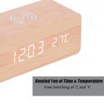 Wooden V-C127 Alarm Clock