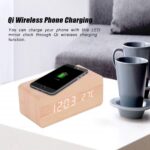 Wooden V-C127 Alarm Clock