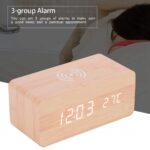 Wooden V-C127 Alarm Clock
