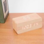 Wooden V-C127 Alarm Clock