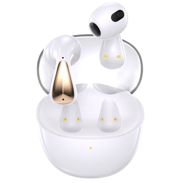 G-Tab True Wireless Bluetooth Earbuds High Premium Design with High quality sound White [ X8 ]