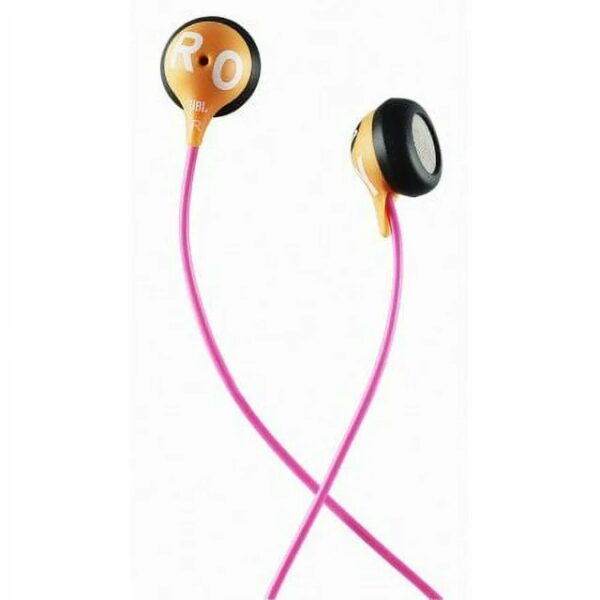 JBL ROXY REFERENCE 230 earphone AUX WITHOUT MIC - orange and pink color
