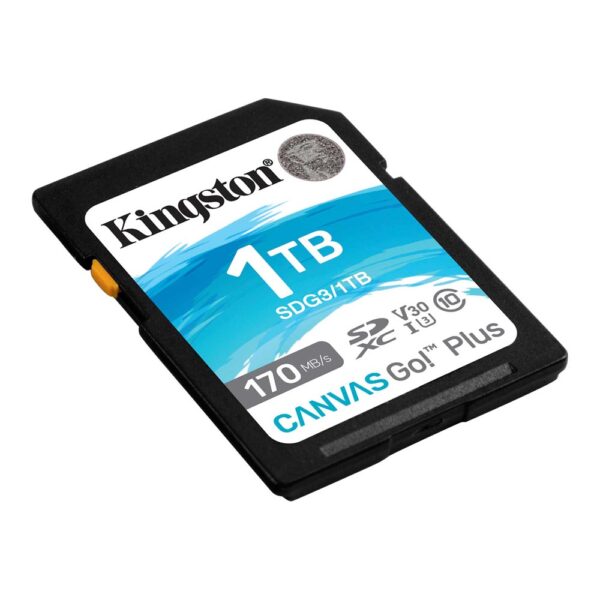 Kingston 1TB Canvas Go! Plus SD Memory Card [ SDG3/1TB ]