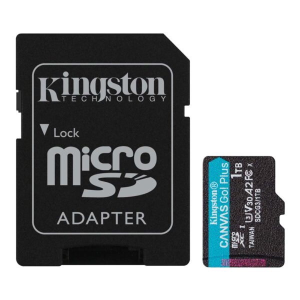 Kingston 1TB Canvas Go! Plus microSD Memory Card [ SDCG3/1TB ]