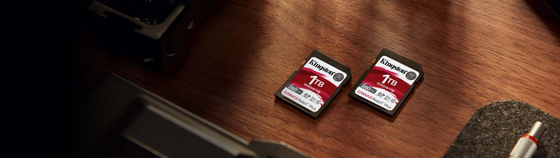 Kingston 1TB Canvas React Plus V60 SD Memory Card for 4K professional UHS-II cameras [ SDR2V6/1TB ]
