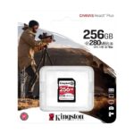 Kingston 256GB Canvas React Plus V60 SD Memory Card for 4K professional UHS-II cameras [ SDR2V6/256GB ]