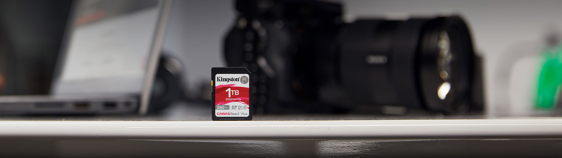 Kingston 1TB Canvas React Plus V60 SD Memory Card for 4K professional UHS-II cameras [ SDR2V6/1TB ]