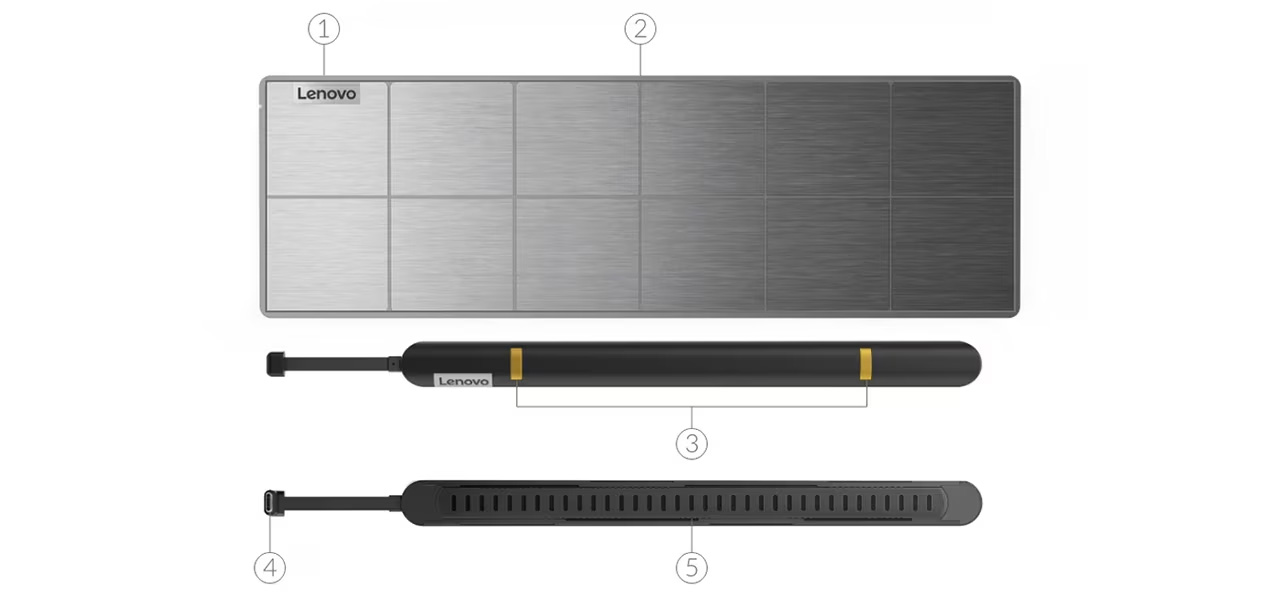 Lenovo Go Wireless Type-C Charging Kit (20V/3.25A 65W - 20V/2.25A 45W) [ 4X21B84024 ]