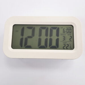 Digital Clock Backlight with Alarm Clock - white - 8031 / V-C060 - Image 3