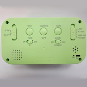 Digital Clock Backlight with Alarm Clock - green - 8031 / V-C060 - Image 4