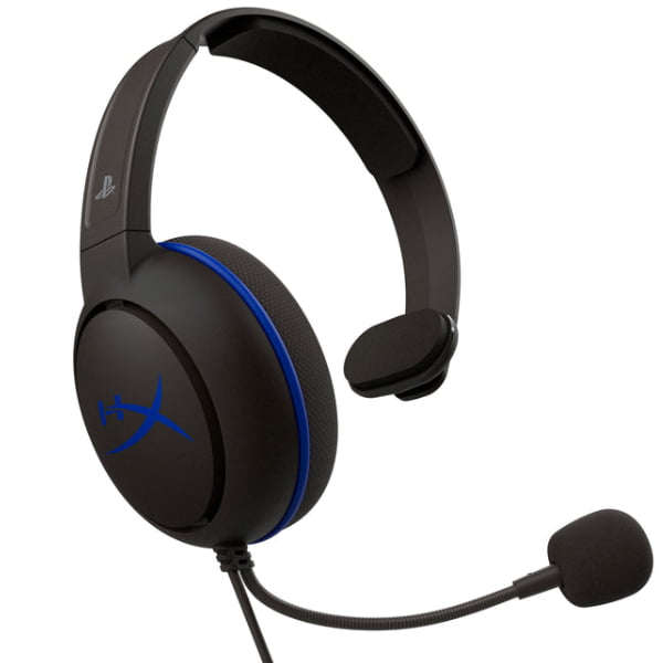 Hyper x Cloud Chat Headset for PS4 – One Ear Cup, Reversible Design - 4P5J3AA - US model NO warranty