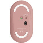 Logitech PEBBLE MOUSE 2 M350S wireless Bluetooth Mouse - pink tone - 910-007048 - Image 3