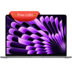 Apple MacBook Air 2024 " Apple M3 8-Core with 8-core GPU, 8GB RAM, 256GB SSD, 13.6" inch (2560x1664) Space Gray Color " MRXN3LL/A🎁 Free Gifts 🎁