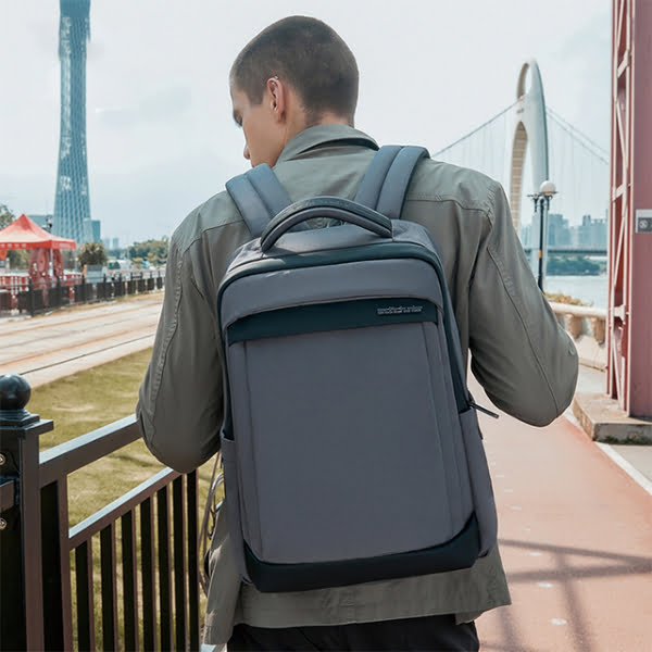 Arctic Hunter B00478 Backpack - 15.6 inches Laptop - gray color 